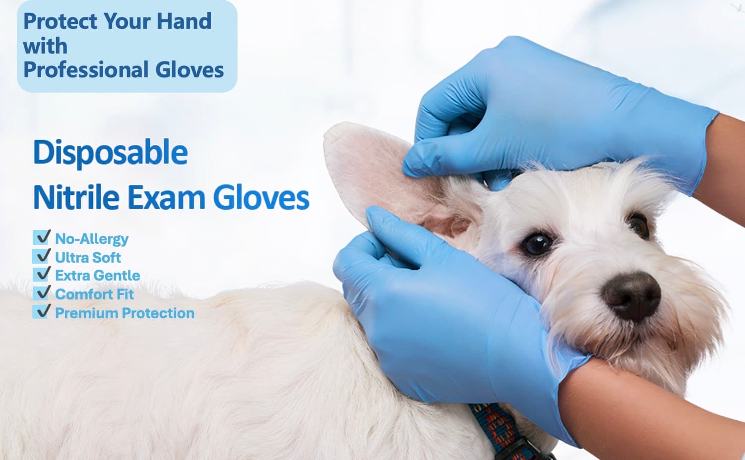 Medical Nitrile Exam Gloves — product view 1