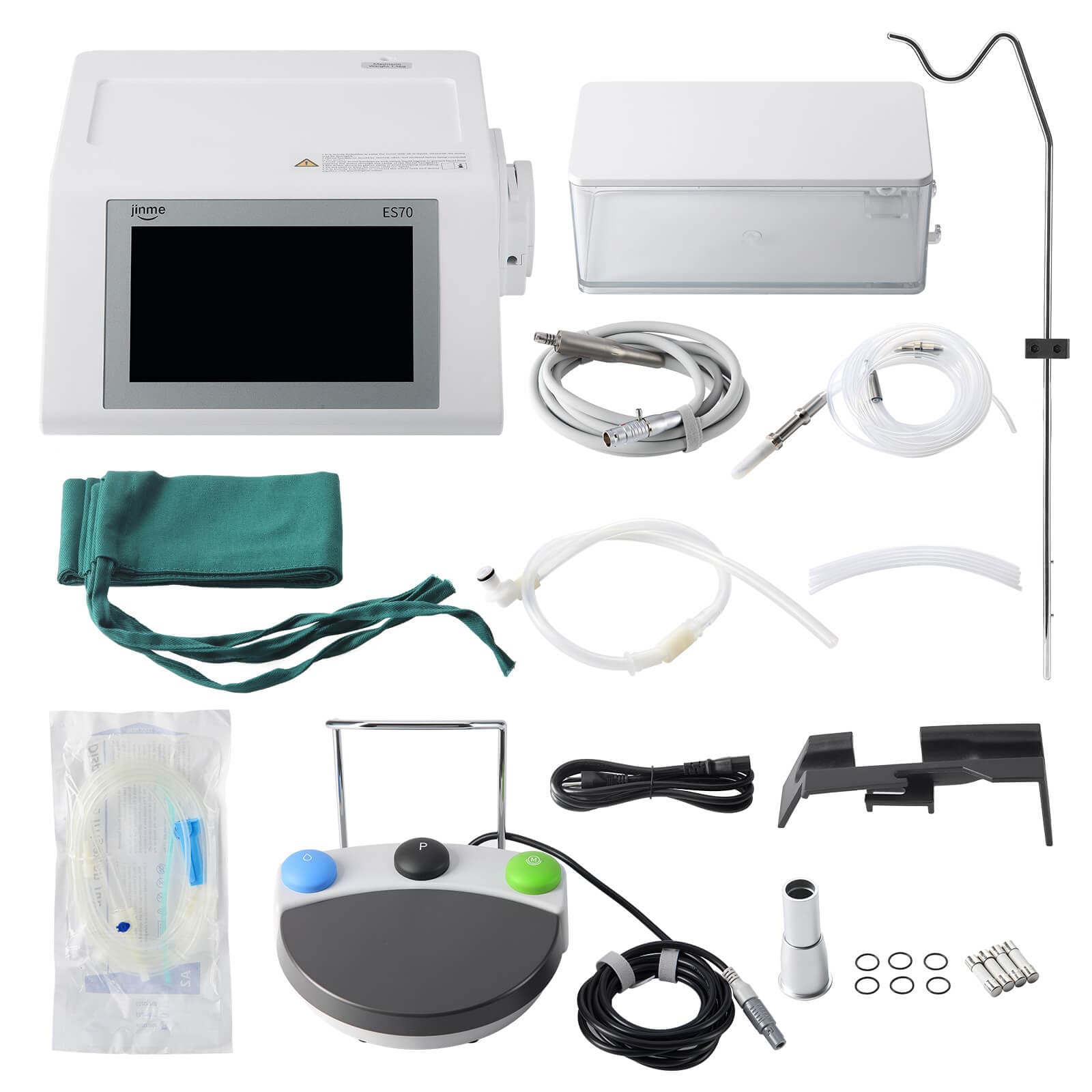 ES70 complete kit — all accessories