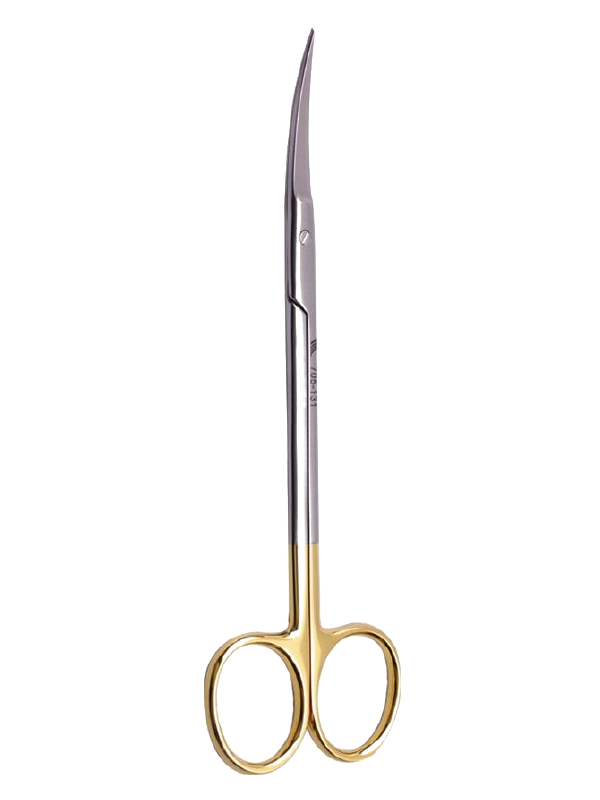 Tissue Scissors — Curved / Sharp, Serrated
