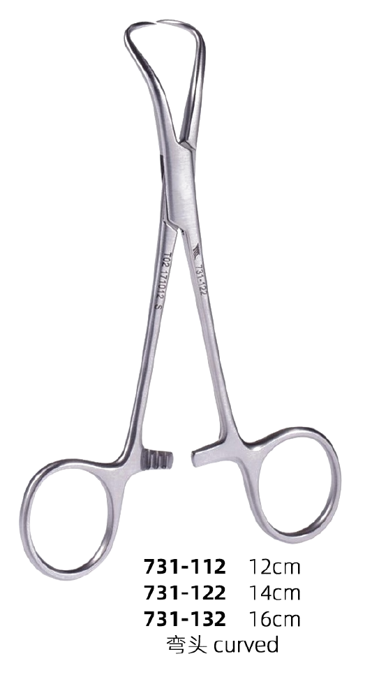 Towel Forceps — Curved