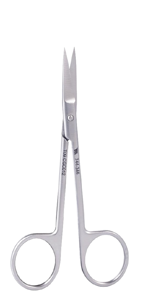 Suture Scissors III — Straight Sharp 12cm