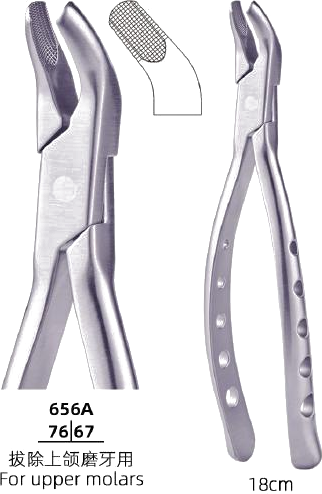 Adult Tooth Forceps — Upper Molars