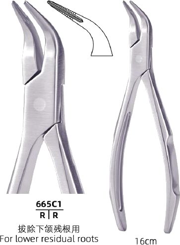 Root Forceps — Lower Residual Roots