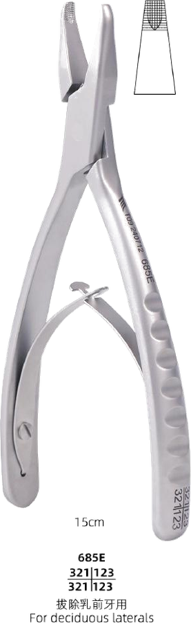 Pediatric Forceps — Deciduous Laterals