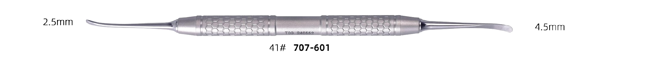 Periosteal Elevator — Textured Grip