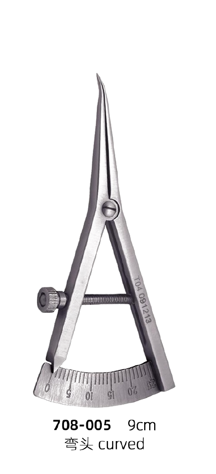 Bone Caliper — Curved 9cm