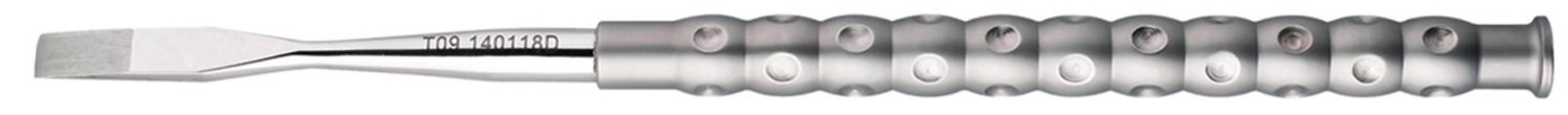 Chisel 13# — Round Handle, Single-Slanting Cutting Edge
