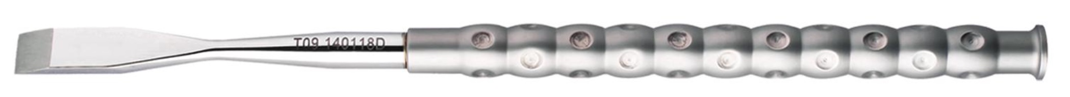 Chisel 14# — Round Handle, Single-Slanting Cutting Edge