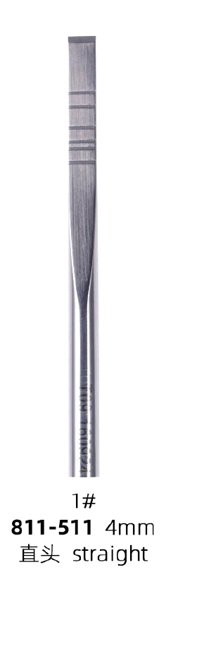 Chisel — Double Slant, Straight (Scaled)